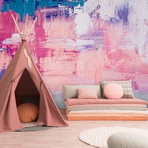 Graffiti abstrait <span class=keywords><strong>peinture</strong></span> à l'huile art <span class=keywords><strong>papier</strong></span> <span class=keywords><strong>peint</strong></span> chambre d'enfant mur mural art studio mur tissu - Product Image 3