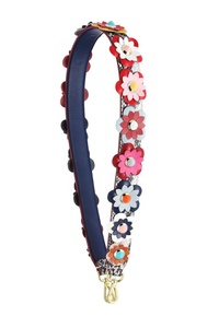 ZONESIN 4cm <span class=keywords><strong>de</strong></span> large Floral femmes épaule ceinture haut <span class=keywords><strong>en</strong></span> <span class=keywords><strong>cuir</strong></span> <span class=keywords><strong>de</strong></span> vache <span class=keywords><strong>sac</strong></span> sangles <span class=keywords><strong>sac</strong></span> cintre Vaccetta sangle <span class=keywords><strong>en</strong></span> <span class=keywords><strong>cuir</strong></span> pour sacs à main 2 pièces 90cm - Product Image 6