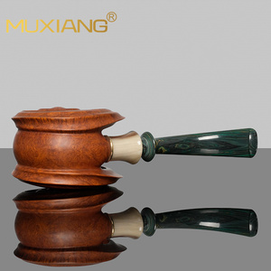 MUXIANG nuevo diseño de <span class=keywords><strong>Pipa</strong></span> de tabaco de <span class=keywords><strong>ojo</strong></span> del diablo boquilla de Cumberland <span class=keywords><strong>pipa</strong></span> de fumar hecha a mano - Product Image 5