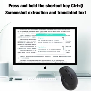 Ratón Inalámbrico con Traducción de Voz en 200 Idiomas, Escritura por Voz y Búsqueda por Voz, Ratón Inteligente con IA para Presentaciones y Investigación - Product Image 2