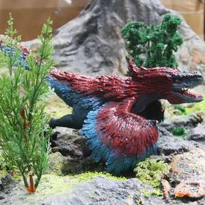 Jouet de dinosaure modèle yxs Fire Raptor simule un <span class=keywords><strong>film</strong></span> jurassique solide en plastique <span class=keywords><strong>d</strong></span>'<span class=keywords><strong>animaux</strong></span> <span class=keywords><strong>sauvages</strong></span> avec la même cognition pour enfants - Product Image 1