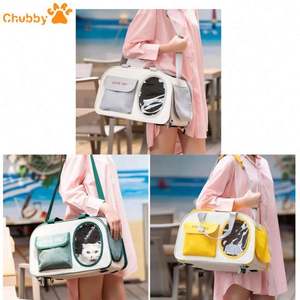 Mochila Transpirable para Mascotas 2025, Bolsa de Transporte para Perros y Gatos con Espacio para las Patas en la Parte Delantera, Colores Frescos - Product Image 3