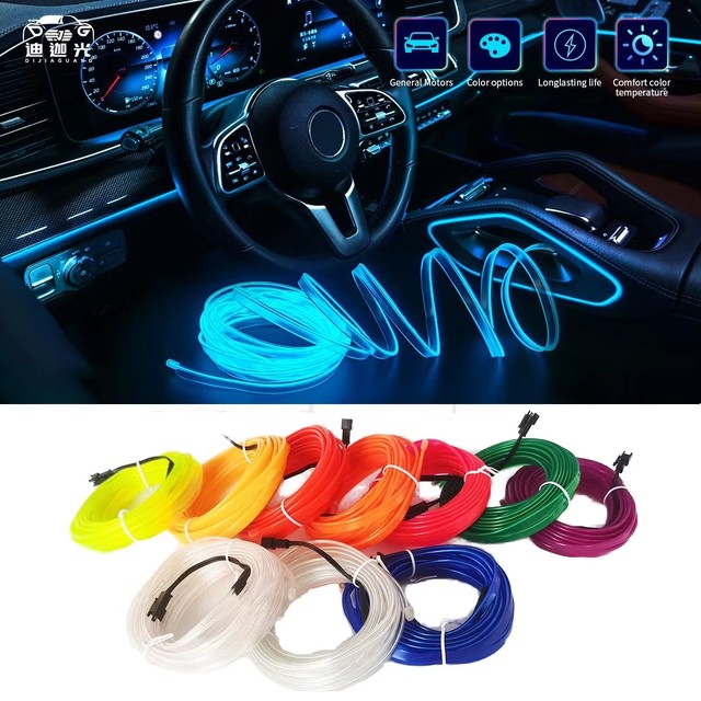 Car Light Accessories Wireless Rgb Auto Atmosphere Light LED Car Interior Ambient Strip Lights