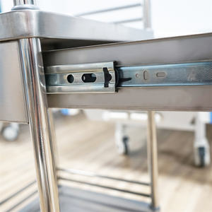 Carrinho de Armazenamento de Instrumentos e Curativos em Aço Inoxidável para Hospital YFQ001 - Product Image 3