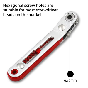 <span class=keywords><strong>1</strong></span>/4 pollici esagonale presa <span class=keywords><strong>a</strong></span> sgancio rapido chiave di controllo bidirezionale Mini chiave <span class=keywords><strong>a</strong></span> cricchetto per cacciavite - Product Image 4