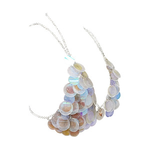 Hot Sale Handmade <strong>Shell</strong> <strong>Hollow</strong> Chain Triangle Cup Colorful Sequin Bra <strong>Body</strong> Chain For Jewelry Music Festival - Product Image 3