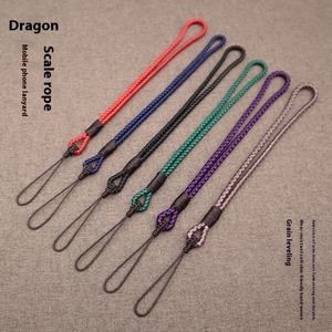 長くて短い手織りリストランヤード携帯電話ペンダントロープテキスト付きプレイジュエリープロモーション携帯電話ランヤード - Product Image 5