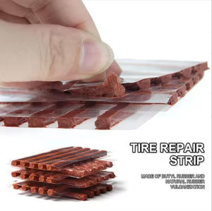 Kit de reparación de neumáticos de pegamento rápido Mantenimiento DE EMERGENCIA universal para automóviles Motocicletas Reparación de pinchazos Acero Caucho Caja de plástico Embalaje - Product Image 5