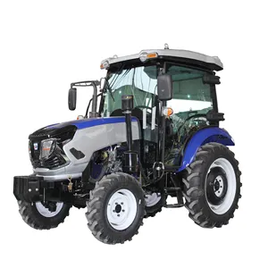 Máquina agrícola motor diesel de 4 cilindros 50HP 60HP 70HP 80HP 90HP 100HP 120HP Tractor