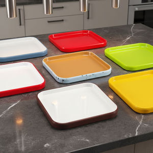 Platos de Comida Irrompibles al por Mayor, Platos para Servir, Vajilla Moderna de Melamina para <span class=keywords><strong>Restaurante</strong></span> - Product Image 5