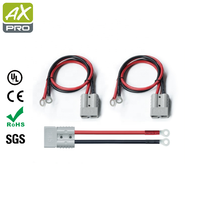 Câbles de connecteurs de charge haute intensité personnalisés 50A 350A, faisceau de câbles, assemblage de câbles d'alimentation isolés en PVC pour véhicules à énergie nouvelle