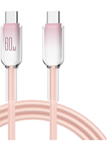 Câbles de charge rapide 60W de type C premium, tressés en nylon et à âme en cuivre pur pour smartphones/tablettes iPhone et Android