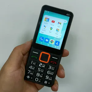 Özel Nfc akıllı düğme telefon Android Oem dokunmatik ekran volt tuş takımı 4G Android telefon Odm tuş takımı Android 4G mobil akıllı telefon