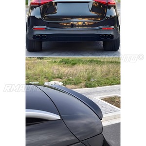 Para Mercedes Benz GLE350 GLE450 GLE53 2020-2026: Spoiler delantero y trasero, alerón de techo trasero, difusor trasero y parachoques delantero. - Product Image 5