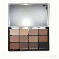 Palette de fards à paupières Easy Eye, poudre douce, maquillage nude quotidien, fard à paupières mat, naturel, glamour, pigmenté, estompable, pour tous les tons de peau