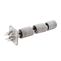 Élément chauffant tubulaire spiralé industriel 480V 1250°C, capacité de chauffage personnalisable pour le chauffage des chaudières