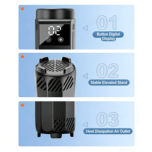 กล่องเก็บอินซูลินแบบพกพา ชาร์จไฟได้, ตู้เย็นยาขนาดเล็กพิเศษสำหรับใช้ในรถยนต์, ถ้วยทำความเย็นที่ได้รับการรับรองจากสายการบิน - Product Image 5