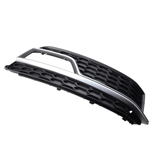 Grille de phare antibrouillard en plastique style nid d'abeille pour Audi A5 Sline 2012-2016 B8.5 - Product Image 4