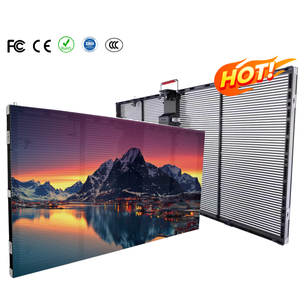 Dễ dàng-to-cài đặt đầy đủ màu sắc SMD Trong Suốt <span class=keywords><strong>LED</strong></span> hiển thị p3.9/p7.8 500x1000 mét HDR10 DCI-P3 95% Wall Mount cho quảng cáo trong nhà - Product Image 3