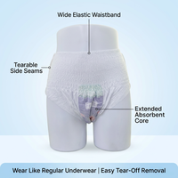 Culottes menstruelles jetables ultra-fines pour femmes, protection anti-fuites, protection nocturne, OEM