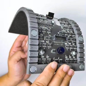 Panel de pared Led P1.875 curvado interior personalizado 1,8mm pantalla Led Flexible flexible suave de alta definición con estructura - Product Image 5