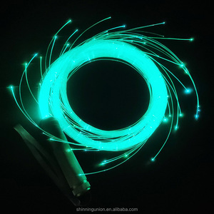 发光二极管灯舞鞭360旋转变色RGB发光二极管光纤舞动像素舞动夜总会酒吧-闪烁发光二极管手掌灯 - Product Image 4