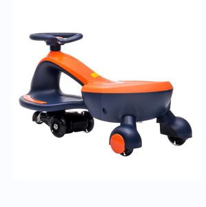 2026 Heavy-Duty 6-Wheel Eco-friendly Flash Wheels <strong>Swing</strong> Car for <strong>Children</strong> <strong>Outdoor</strong> Toy - Product Image 1