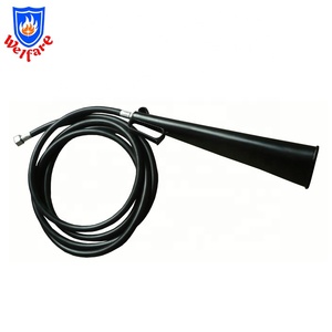 طفاية حريق بعجلات 10 في أول أكسيد الكربون مع بوق وصمام معدات أمان ضد الحريق في العربة - Product Image 4