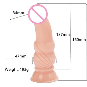 Best Seller 6.3 pollici realistico anale Plug and vagine Sex Toys Dildo masturbatori per pene di donne adulte Plug <span class=keywords><strong>Fantasy</strong></span> - Product Image 2
