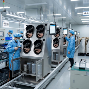 Machine de cuisson commerciale intelligente 20KW, 120 plats/h, avec contrôle indépendant à 4 unités, robot de cuisine automatique pour friture et sautage - Product Image 6