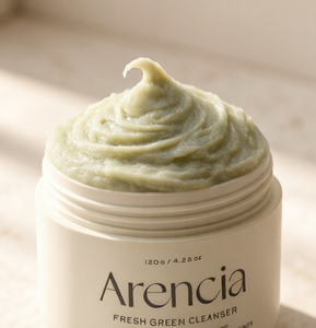 Crema Limpiadora Herbal Verde Arencia Coreana, 120g, Nutritiva e Hidratante para la Piel, Pasta Limpiadora Facial, Purificante de Poros Profundos - Product Image 6
