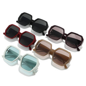 Gafas <span class=keywords><strong>de</strong></span> Sol Únicas XY17025 Hexagonales para Deportes al Aire Libre, Estilo Y2K, Lentes Poligonales Irregulares, Montura Grande, Patillas Anchas, para Hombre y Mujer - Product Image 2