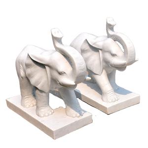 石像白い大理石象 - Product Image 1