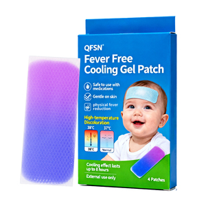 وصول جديد: لصقات تبريد الحمى المخصصة بالجل، كمادات باردة وساخنة للأطفال - Product Image 2