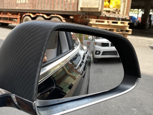 Guscio per specchietto retrovisore in fibra di carbonio a secco e adesivo per copertura specchietto retrovisore, adatti per Tesla Model Y, stile adesivo, molto venduti - Product Image 6