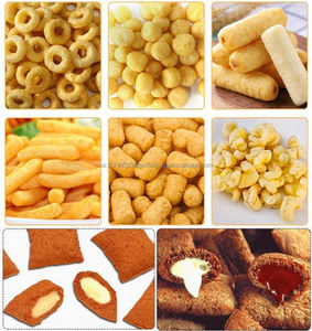 Corn Chips <b>Production</b> Machinery <b>Line</b> Equipment Puffed Corn Snack Machine Extruder Maker Manufacturer - Product Image 2
