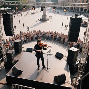 LA System Doppelte 10-Zoll-Line-Array-Lautsprecherbox mit zwei 18-Zoll-Line-Array-Subwoofer-PA-Systemen für die Hochzeits kirche von Bühnen konzerten - Product Image 1