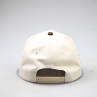 Gorras de Béisbol Personalizadas con Logotipo Bordado, Unisex, de 5 Paneles, con Visera Curva, Cierre a Presión, Impermeables, de Tela Dobby Dot, de Dos Tonos