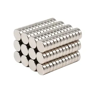 D1mm 2mm 3mm 4mm 5mm 6mm 8mm 10mm 12mm 15mm 20mm N35 N42 N52 Neodym-Magnet Seltenerd-Ndfeb-Scheiben magnet