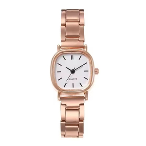 New fashionable and trendy small dial women's <b>watch</b> with a delicate eyebrow shape and a steel strap - Product Image 2