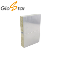 Panneau de cloison en laine de roche GLOSTAR de haute qualité et économique avec délai de livraison rapide pour les murs de salles blanches