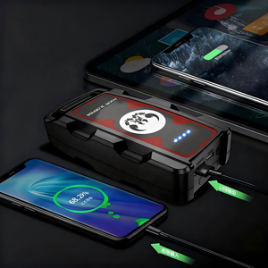 <span class=keywords><strong>Arrancador</strong></span> <span class=keywords><strong>de</strong></span> Baterías Portátil <span class=keywords><strong>de</strong></span> Emergencia 600A, 12/<span class=keywords><strong>24</strong></span> <span class=keywords><strong>Voltios</strong></span>, 12800mAh, para Rescate <span class=keywords><strong>de</strong></span> Vehículos - Product Image 5