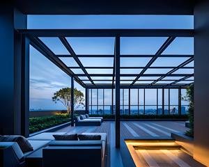 Gazebo <span class=keywords><strong>de</strong></span> Policarbonato con Protección UV Personalizado, Invernadero, Terraza Exterior, Casa <span class=keywords><strong>de</strong></span> Cristal, Solárium Impermeable para las Cuatro Estaciones - Product Image 3