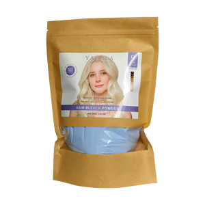Yafeila Low Ammonia Dust-Free Hair Color <strong>Bleach</strong> Powder <strong>Developer</strong> 500g Premium Grade 9 Levels Demi-Permanent Non-Drip Color - Product Image 6