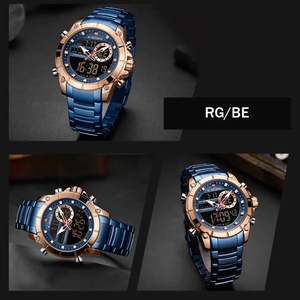NAVIFORCE Top Luxury Original Sports Wrist <b>Watch</b> for Men Quartz Steel Waterproof Dual Display <b>Watches</b> Relogio Masculino - Product Image 6