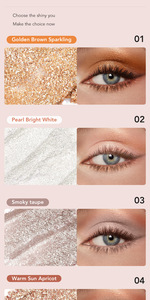 Productos <span class=keywords><strong>de</strong></span> maquillaje transfronterizos Jelly Eyeshadow StickStarlight Shimmer Eyeshadow Lápiz Resaltador para pómulos altos y levantamiento <span class=keywords><strong>de</strong></span> <span class=keywords><strong>ojos</strong></span> - Product Image 4