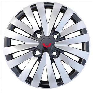 4 pièces enjoliveurs de roue universels R14 de <span class=keywords><strong>14</strong></span> <span class=keywords><strong>pouces</strong></span>, couvre-jantes de remplacement haute performance, accessoires universels - Product Image 4