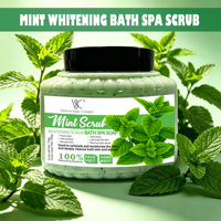 Meilleure Vente OEM Gommage Corporel Hydratant au Lait Naturel et au Sel de la Mer Morte Super Éclaircissant Peau Douce Crème Visage & Bain