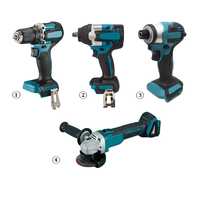Kit combiné sans fil 18V sans balais : Perceuse, Clé à chocs, Visseuse, Meuleuse d'angle et autres outils électriques portatifs
