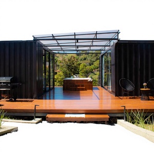 Casa Contenedor Prefabricada Moderna y Transpirable de Diseño Personalizado para Villas Turísticas Costeras Francesas con Comedor - Product Image 1